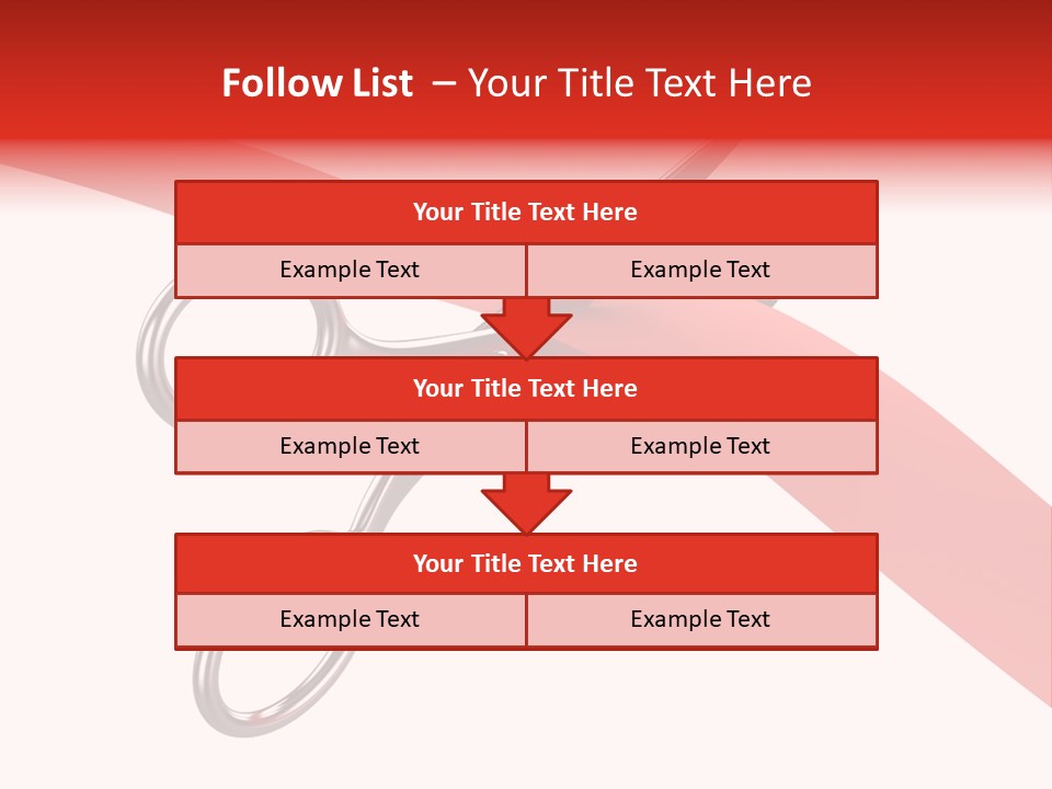Success Scissors Cut PowerPoint Template