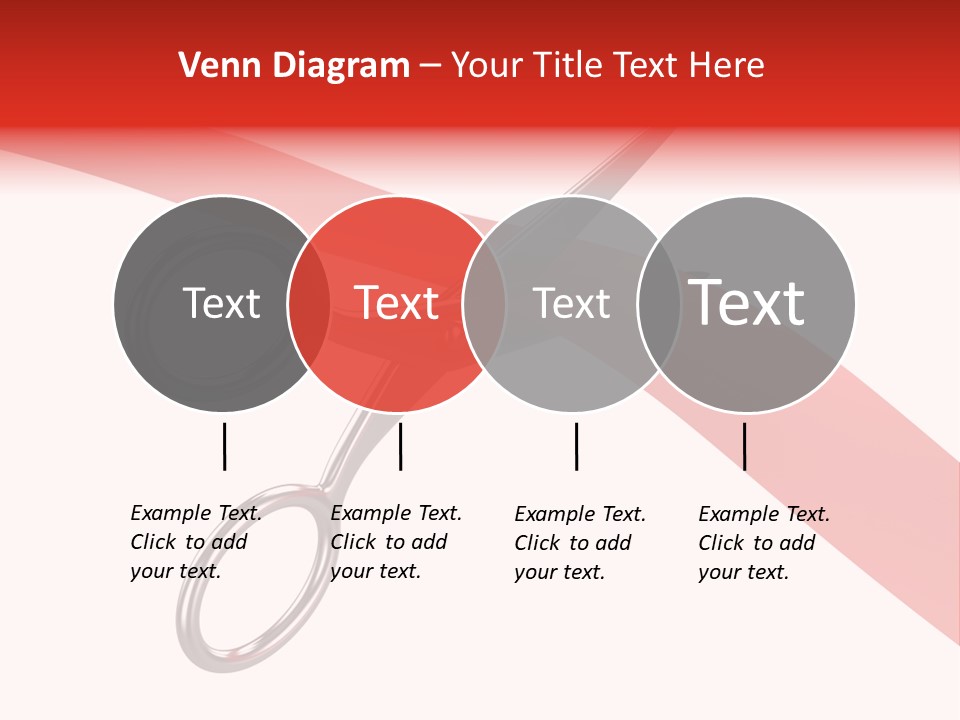 Success Scissors Cut PowerPoint Template