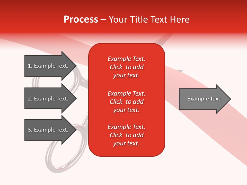 Success Scissors Cut PowerPoint Template
