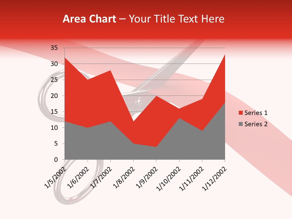 Success Scissors Cut PowerPoint Template