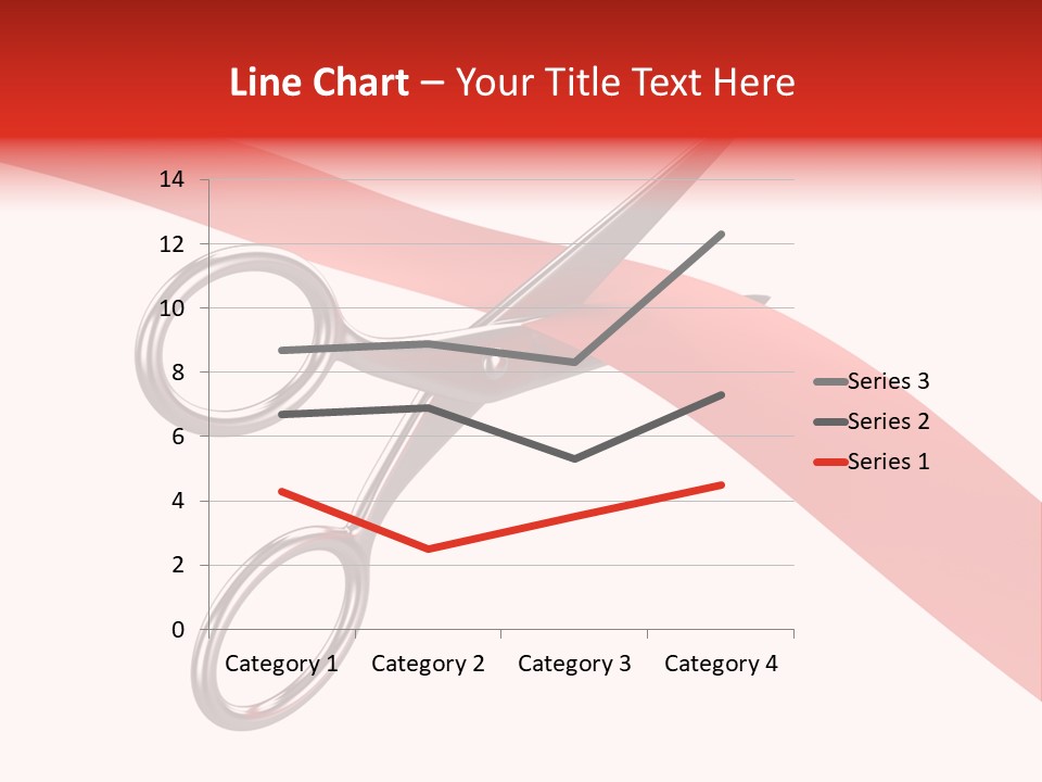 Success Scissors Cut PowerPoint Template
