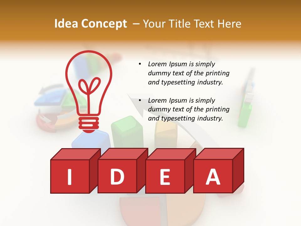 Profit Abstract Diagram PowerPoint Template