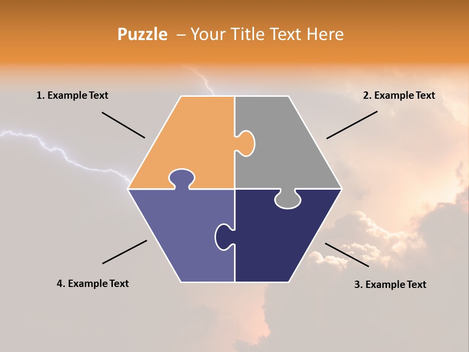 Weather Faith Dark PowerPoint Template