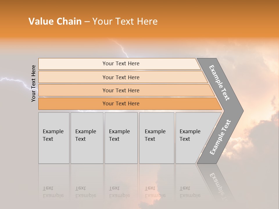 Weather Faith Dark PowerPoint Template