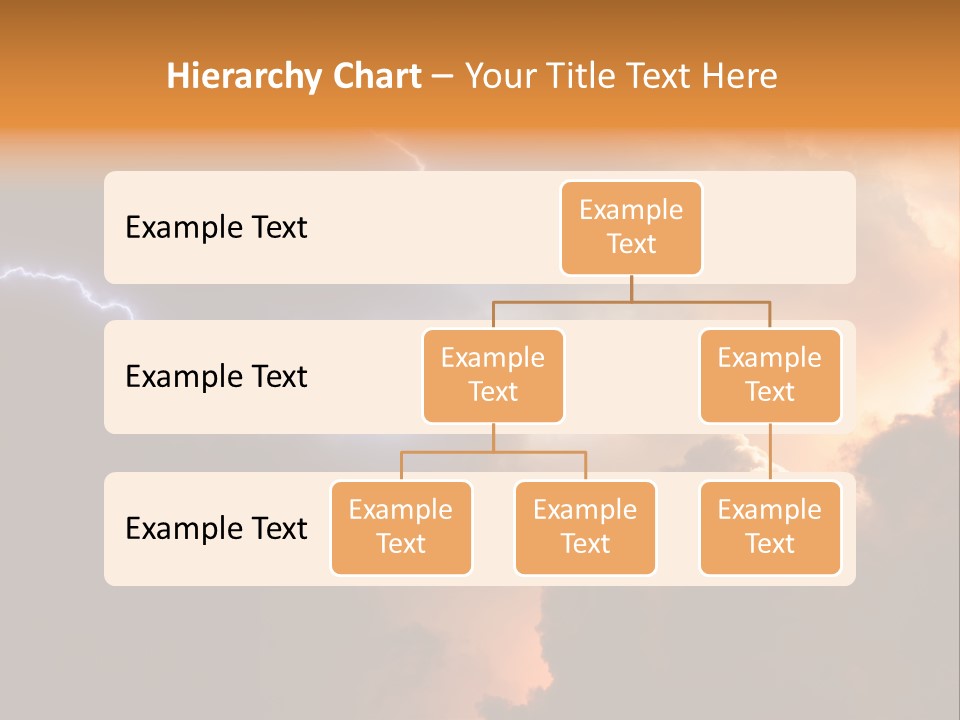 Weather Faith Dark PowerPoint Template