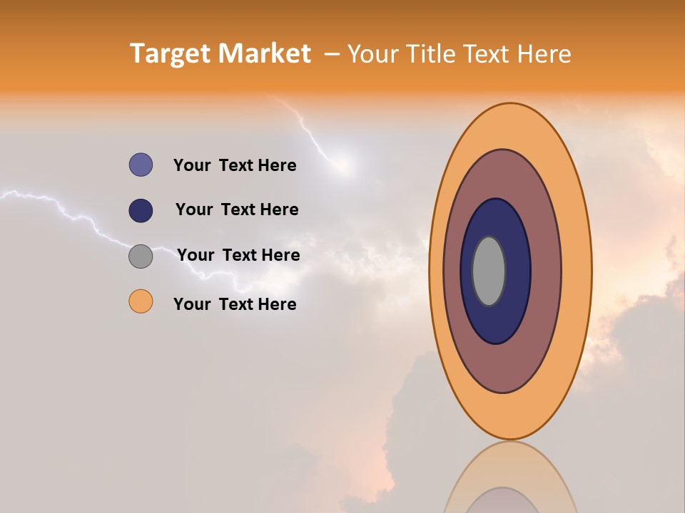 Weather Faith Dark PowerPoint Template