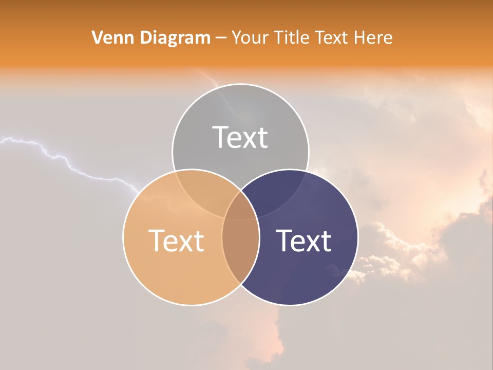 Weather Faith Dark PowerPoint Template