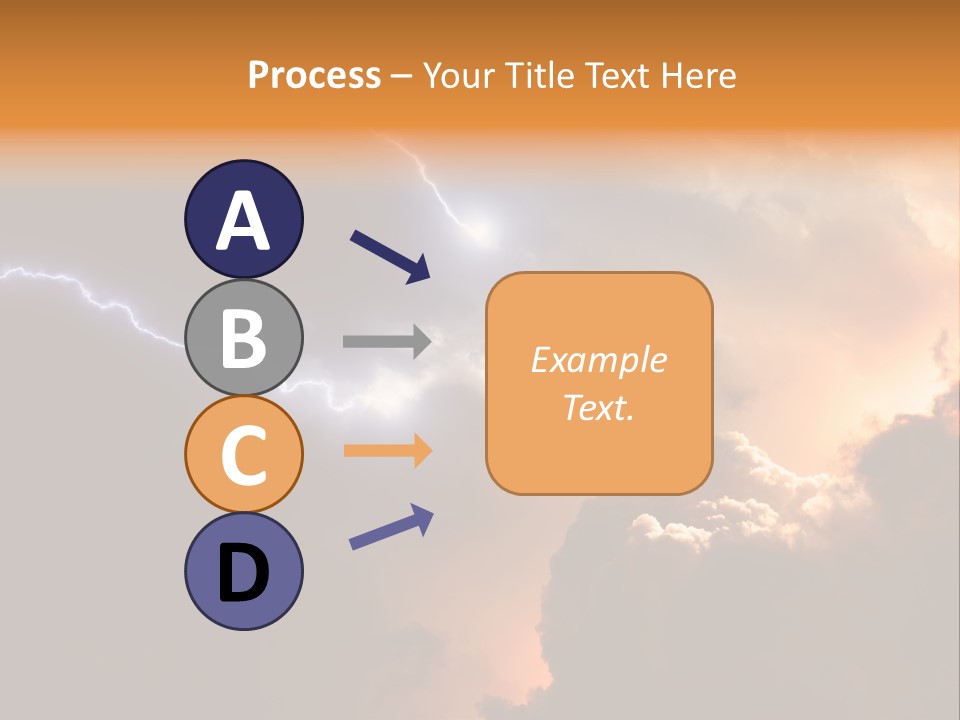 Weather Faith Dark PowerPoint Template
