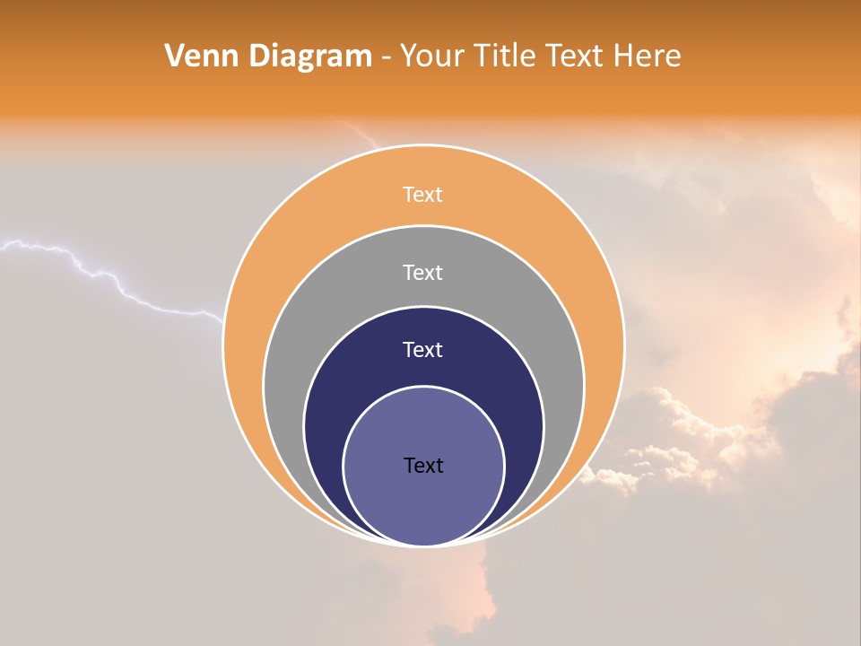 Weather Faith Dark PowerPoint Template