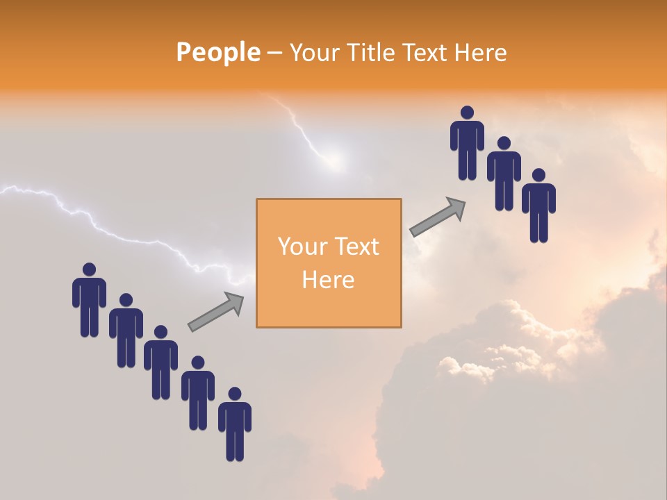 Weather Faith Dark PowerPoint Template