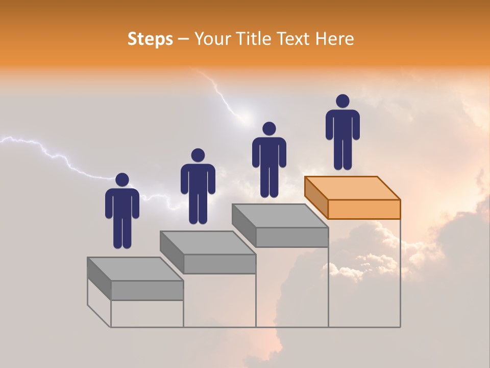 Weather Faith Dark PowerPoint Template