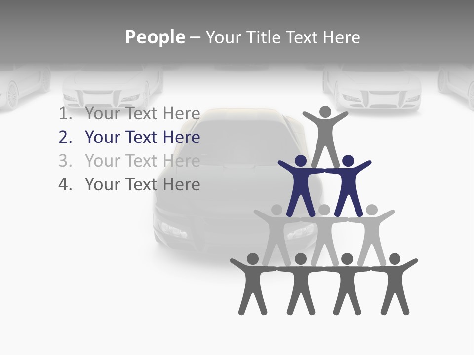 Freedom Sports Waiting In Line PowerPoint Template