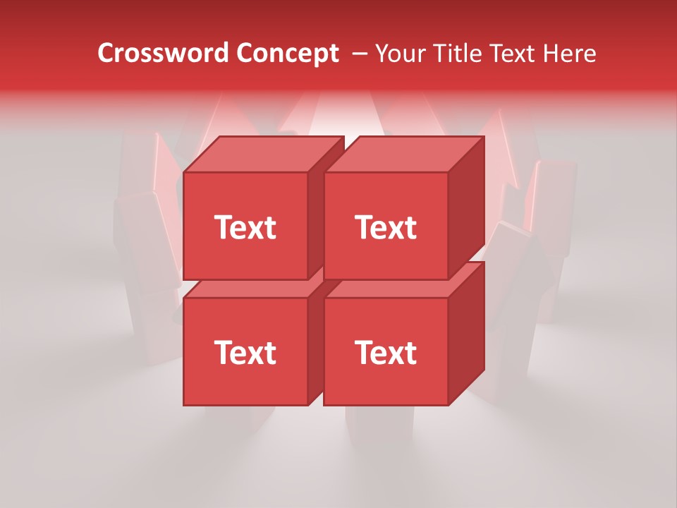 Creative Isolated Symbol PowerPoint Template