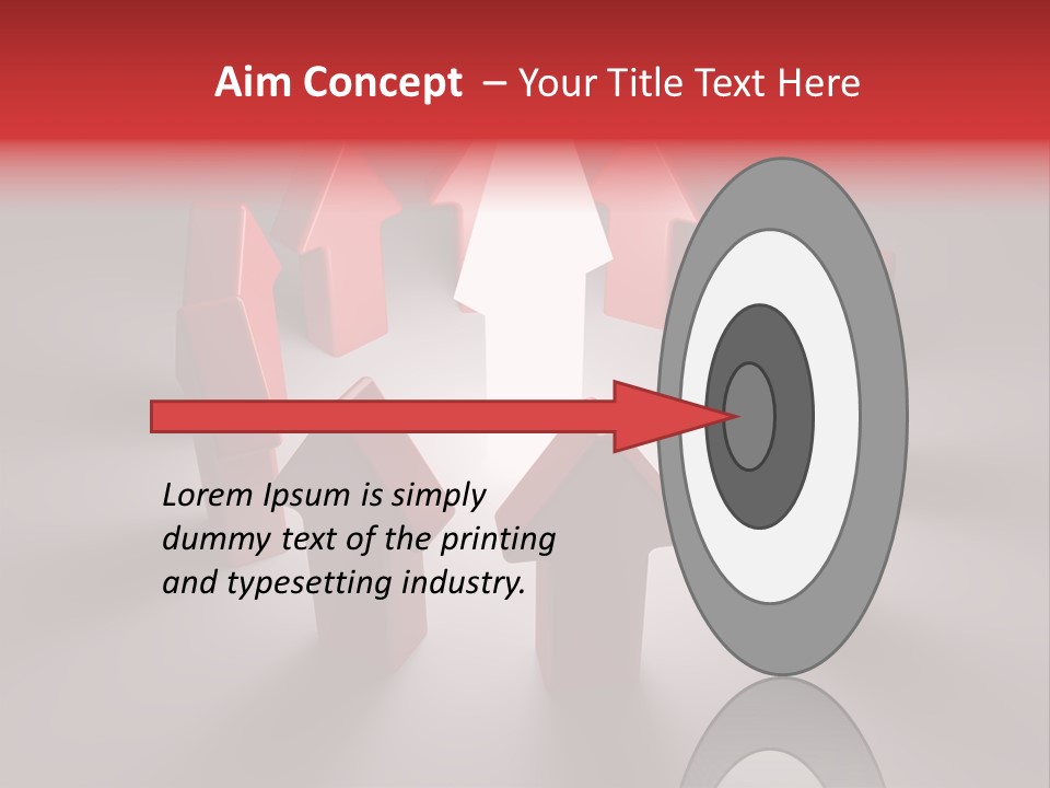 Creative Isolated Symbol PowerPoint Template