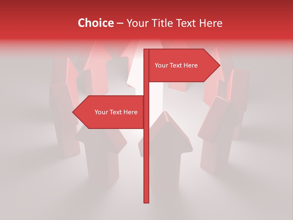 Creative Isolated Symbol PowerPoint Template