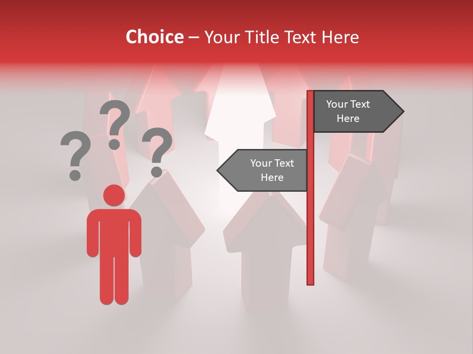 Creative Isolated Symbol PowerPoint Template