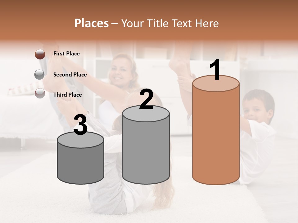 Mother Beautiful Gym PowerPoint Template