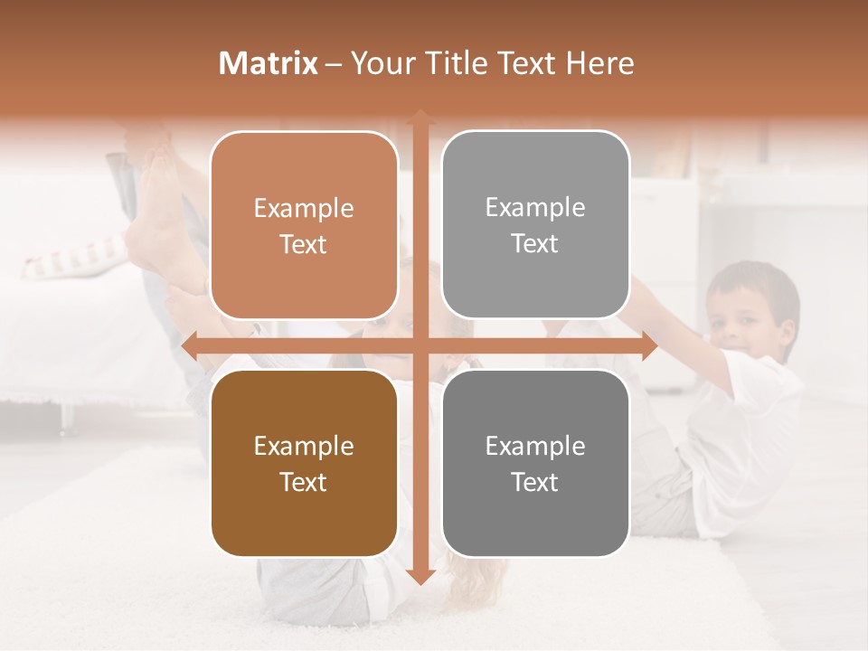 Mother Beautiful Gym PowerPoint Template