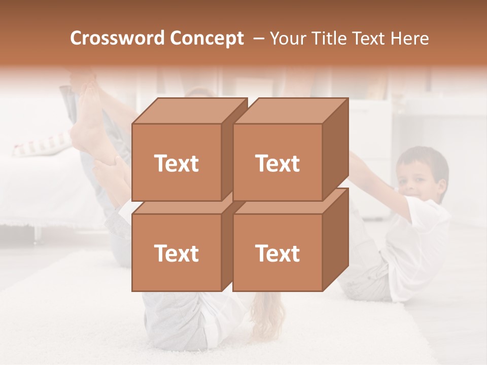 Mother Beautiful Gym PowerPoint Template