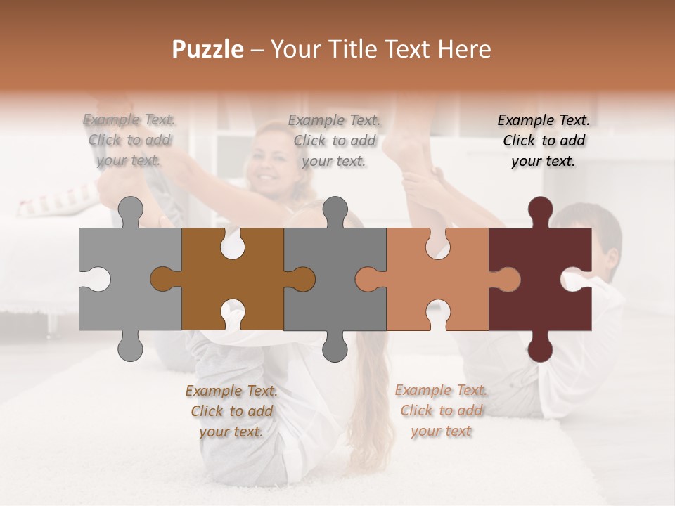 Mother Beautiful Gym PowerPoint Template