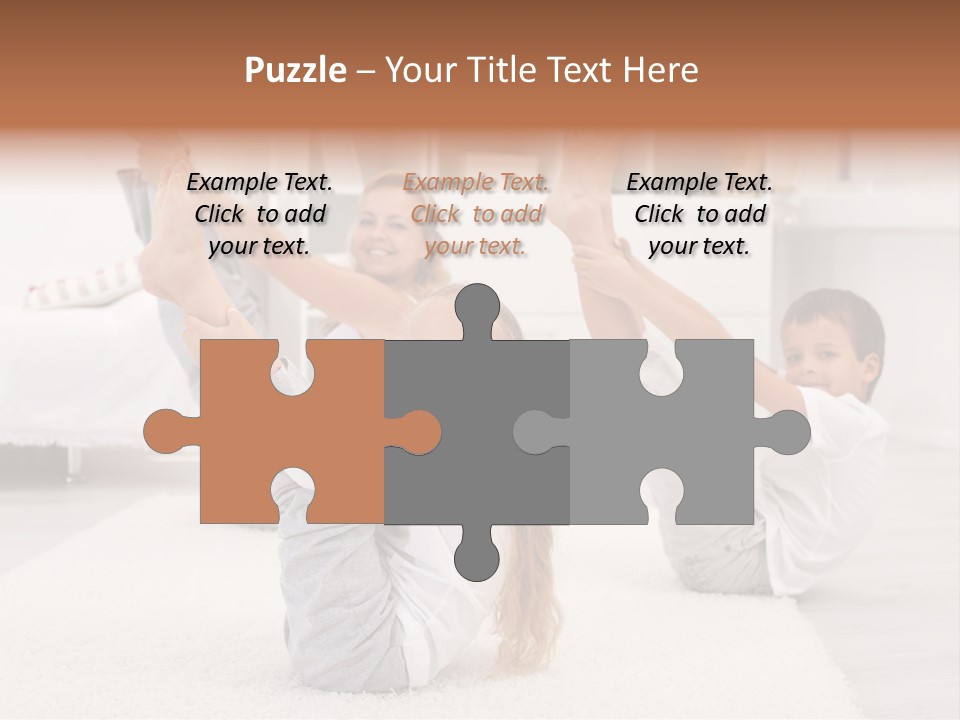 Mother Beautiful Gym PowerPoint Template