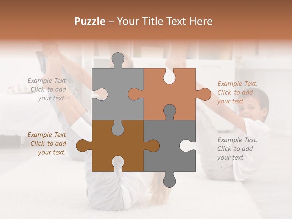 Mother Beautiful Gym PowerPoint Template