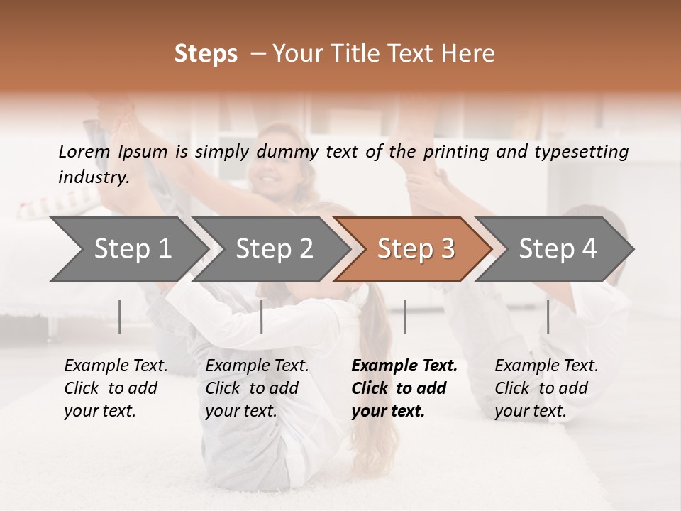 Mother Beautiful Gym PowerPoint Template
