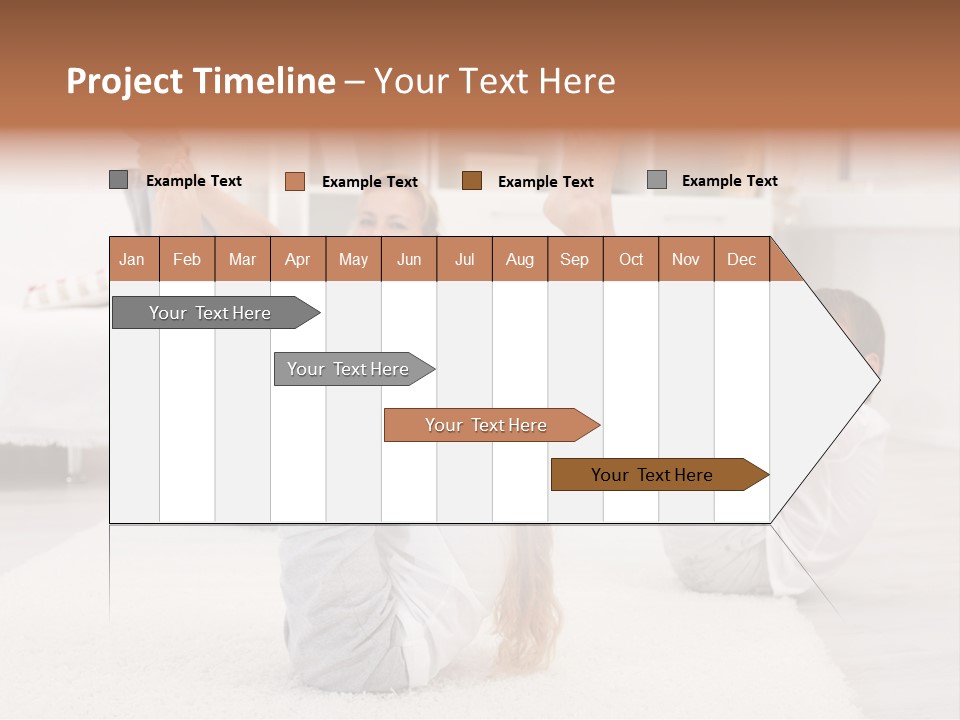 Mother Beautiful Gym PowerPoint Template
