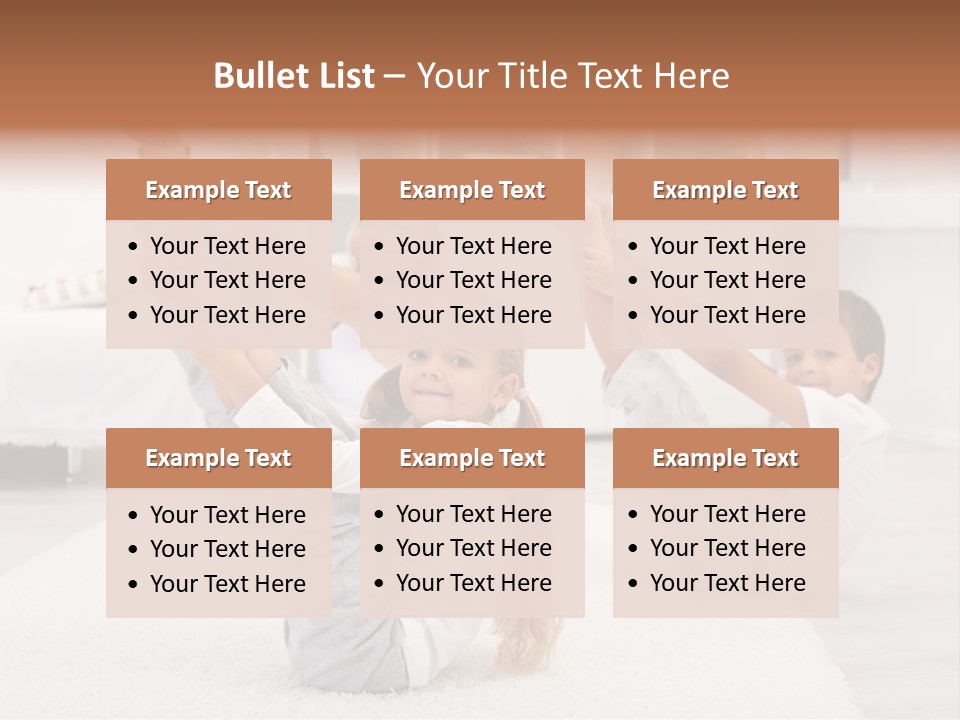 Mother Beautiful Gym PowerPoint Template