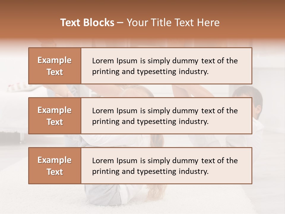 Mother Beautiful Gym PowerPoint Template