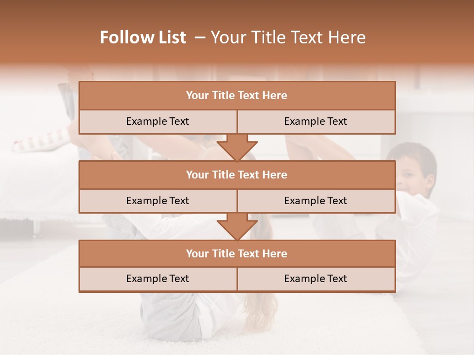 Mother Beautiful Gym PowerPoint Template