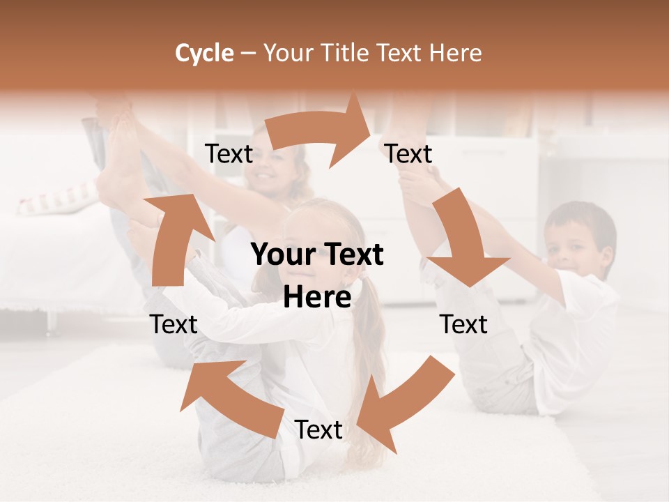 Mother Beautiful Gym PowerPoint Template