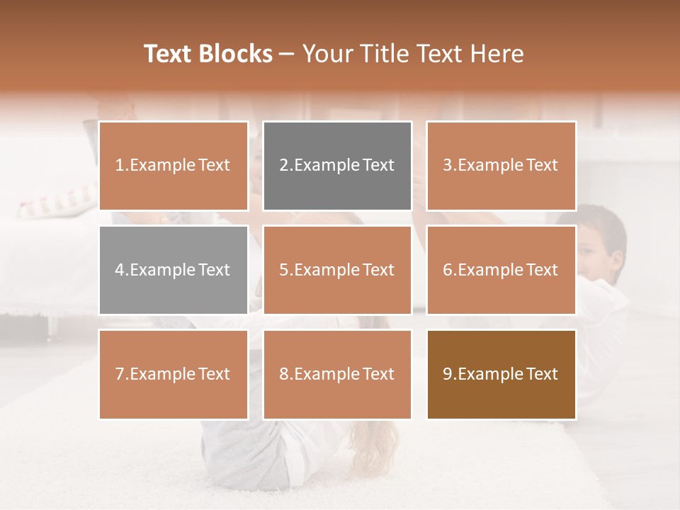 Mother Beautiful Gym PowerPoint Template