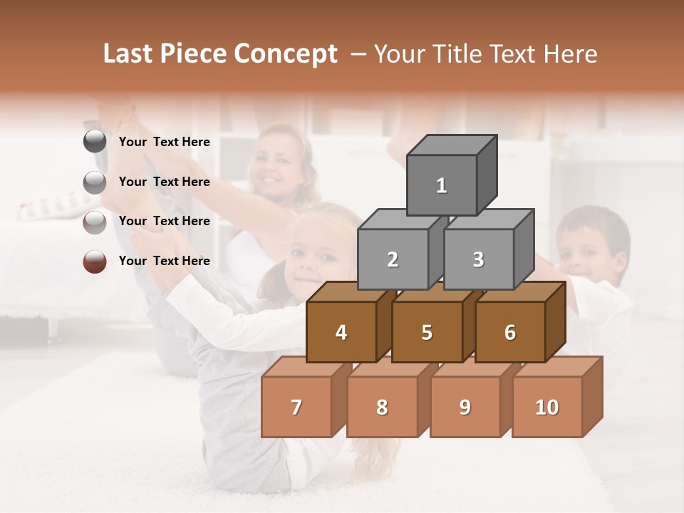 Mother Beautiful Gym PowerPoint Template