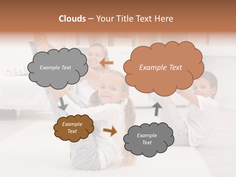 Mother Beautiful Gym PowerPoint Template