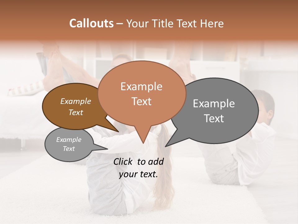 Mother Beautiful Gym PowerPoint Template