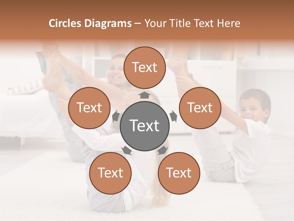 Mother Beautiful Gym PowerPoint Template