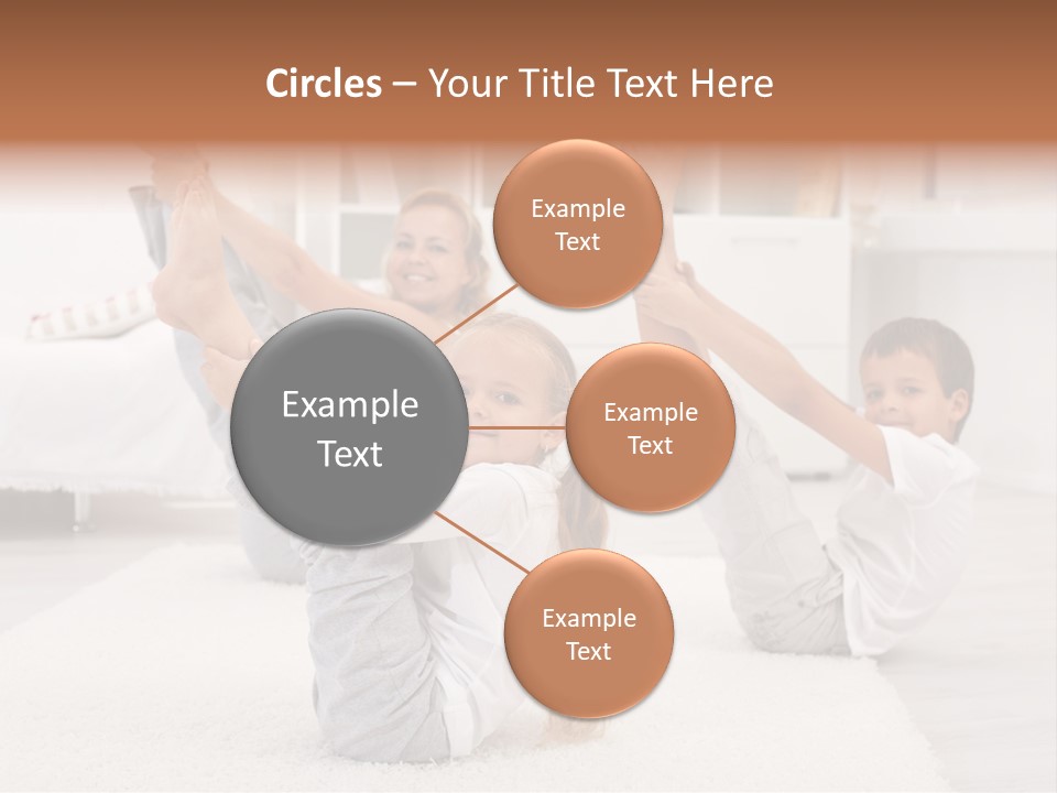 Mother Beautiful Gym PowerPoint Template