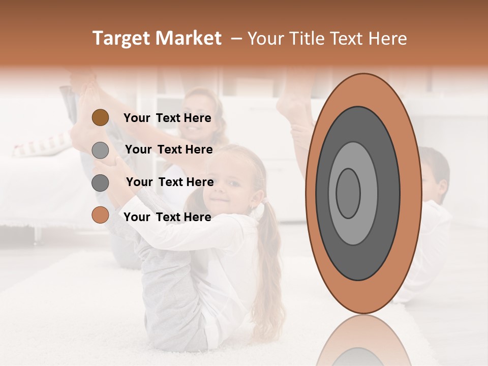 Mother Beautiful Gym PowerPoint Template