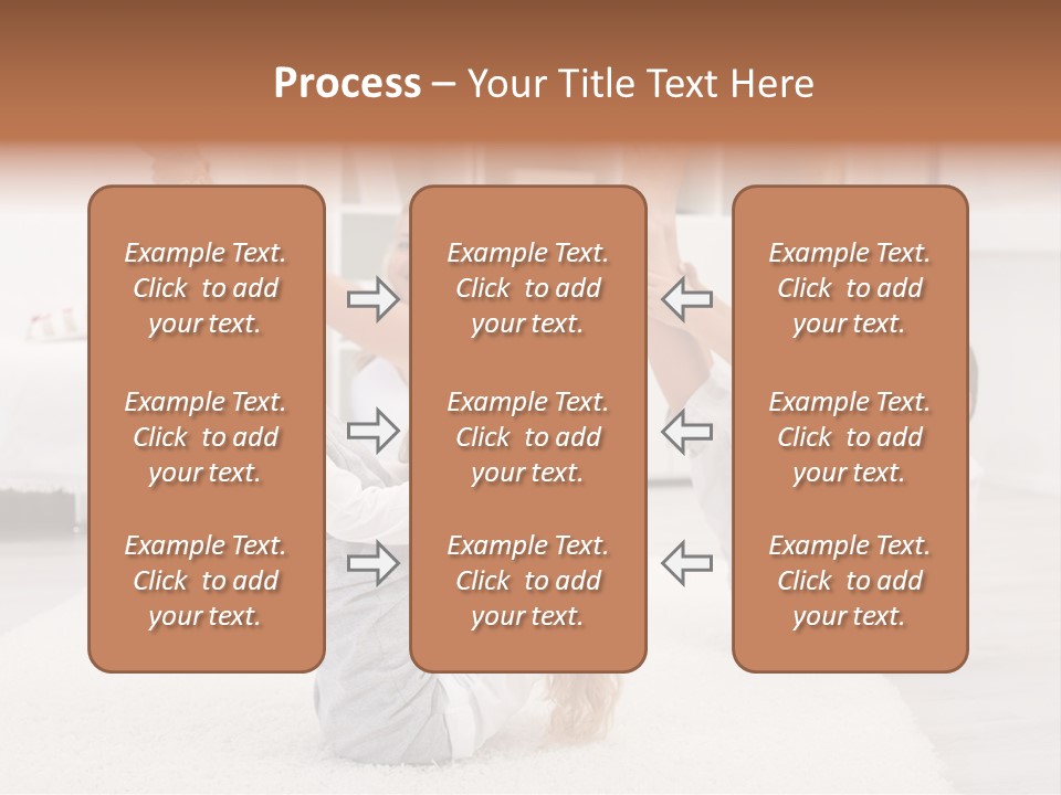 Mother Beautiful Gym PowerPoint Template