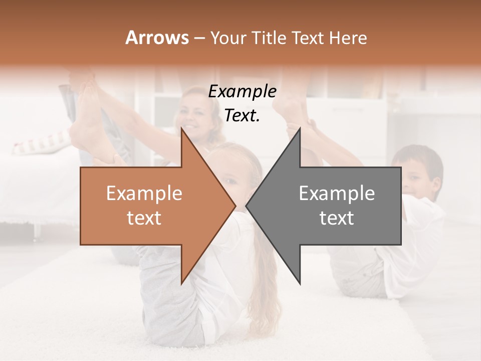 Mother Beautiful Gym PowerPoint Template