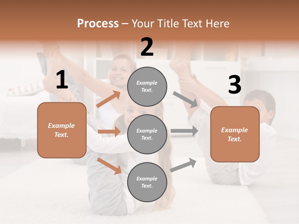 Mother Beautiful Gym PowerPoint Template