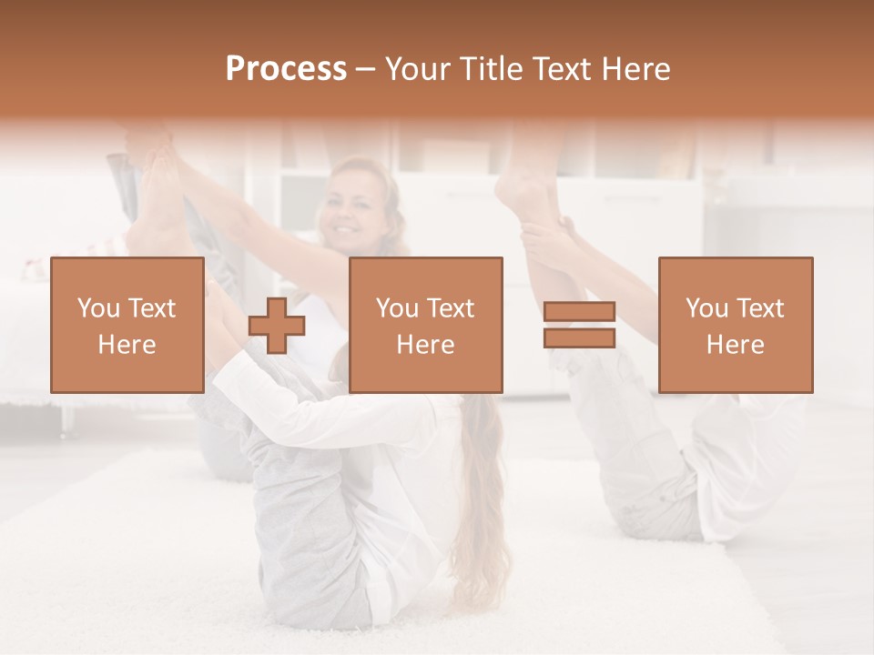 Mother Beautiful Gym PowerPoint Template