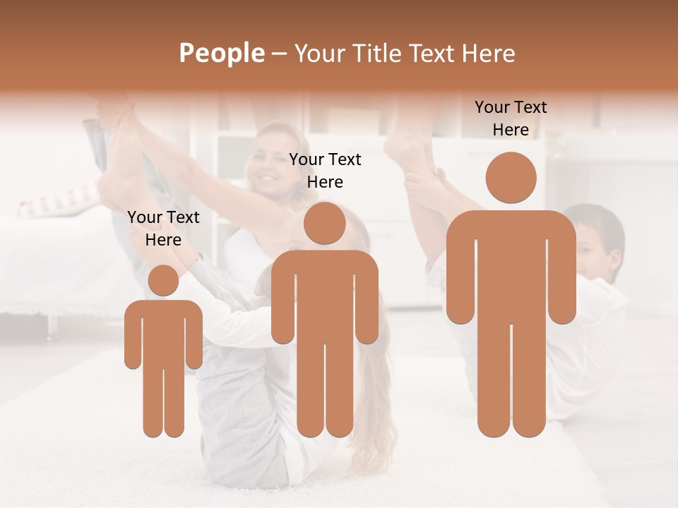 Mother Beautiful Gym PowerPoint Template