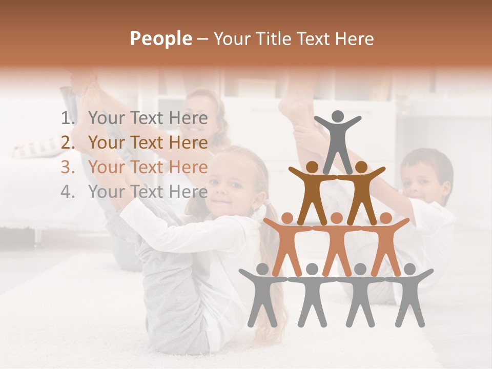 Mother Beautiful Gym PowerPoint Template