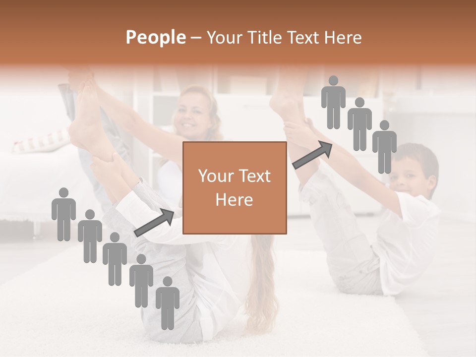 Mother Beautiful Gym PowerPoint Template