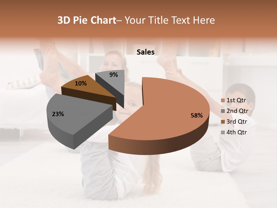 Mother Beautiful Gym PowerPoint Template