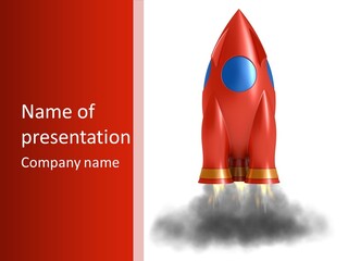 Red Toy White PowerPoint Template