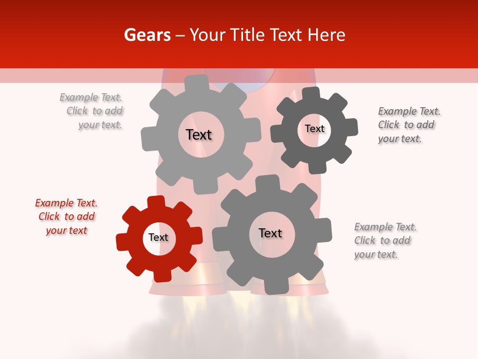 Red Toy White PowerPoint Template