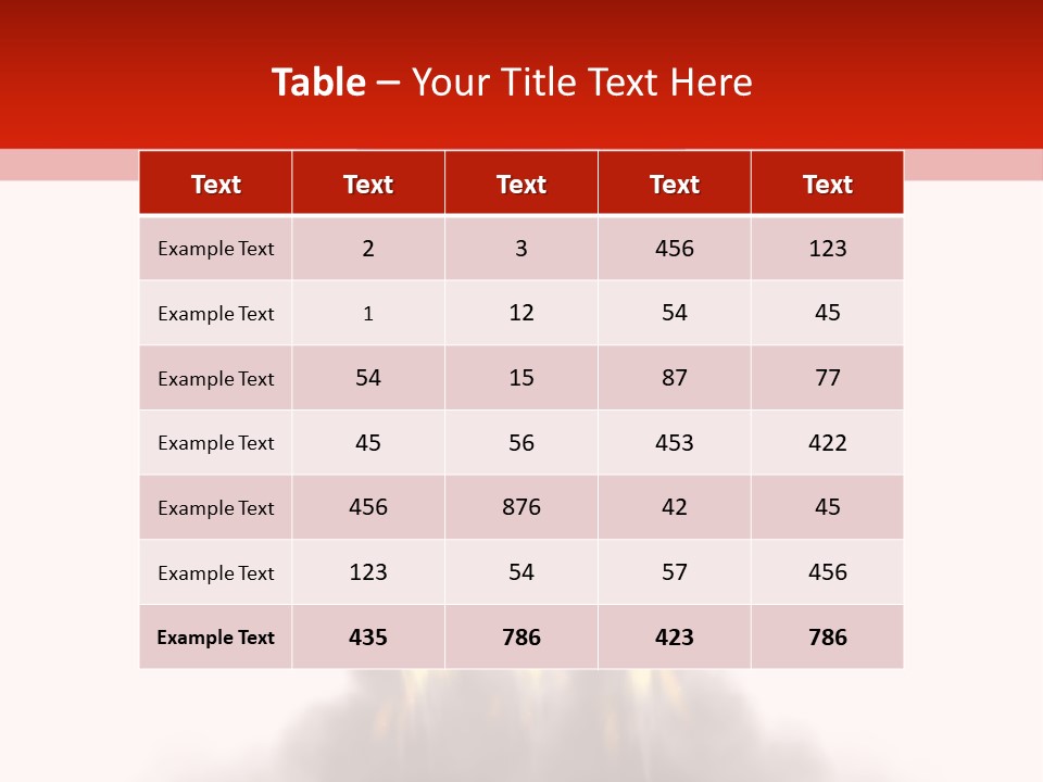 Red Toy White PowerPoint Template